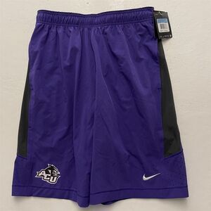 NWT Nike MD‎ x 10 Purple ACU Wildcats Speedvent Drawstring Athletic Shorts